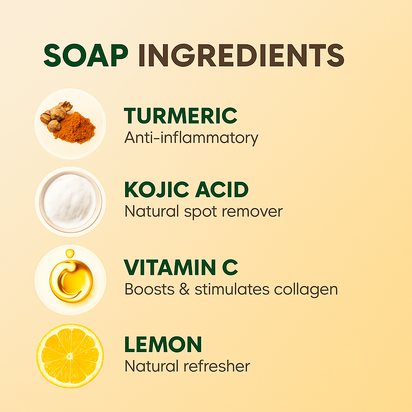 Turmeric Anti-Dark Spot & Hyperpigmentation Soap