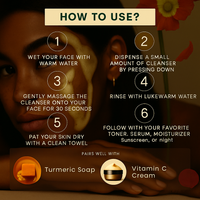 Turmeric Brightening Foam Cleanser