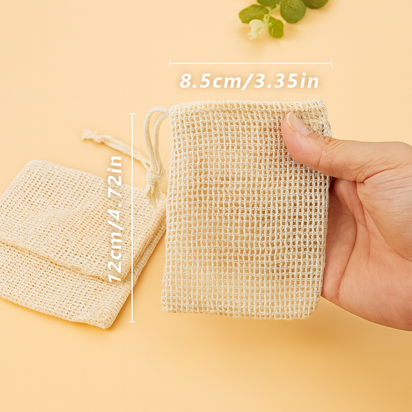 Handmade Mesh Soap Bags
